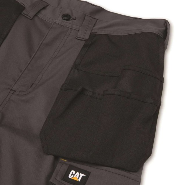 CAT Βερμούδα εργασίας essential γκρι 3XL (US 40/32) 1080049