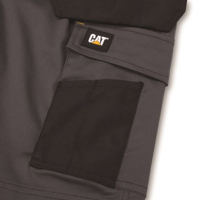 CAT Βερμούδα εργασίας essential γκρι 3XL (US 40/32) 1080049