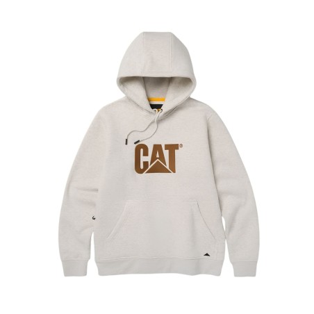 CAT Μπλούζα φούτερ με κουκούλα trademark κρεμ/μπεζ L 1050048
