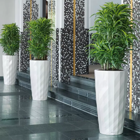 LECHUZA PREMIUM DIAMANTE 40 High Gloss | Γλάστρα Αυτοποτισμού